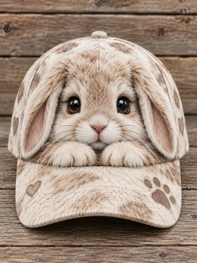 Animal Graphic Print Casual Hat