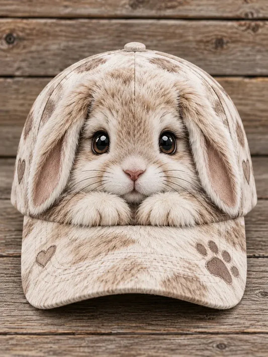 Animal Graphic Print Casual Hat