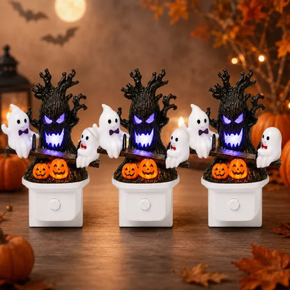 Animated Ghost Seesaw Plug-In Night Light